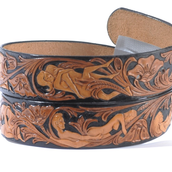 Leather Erotic Belt